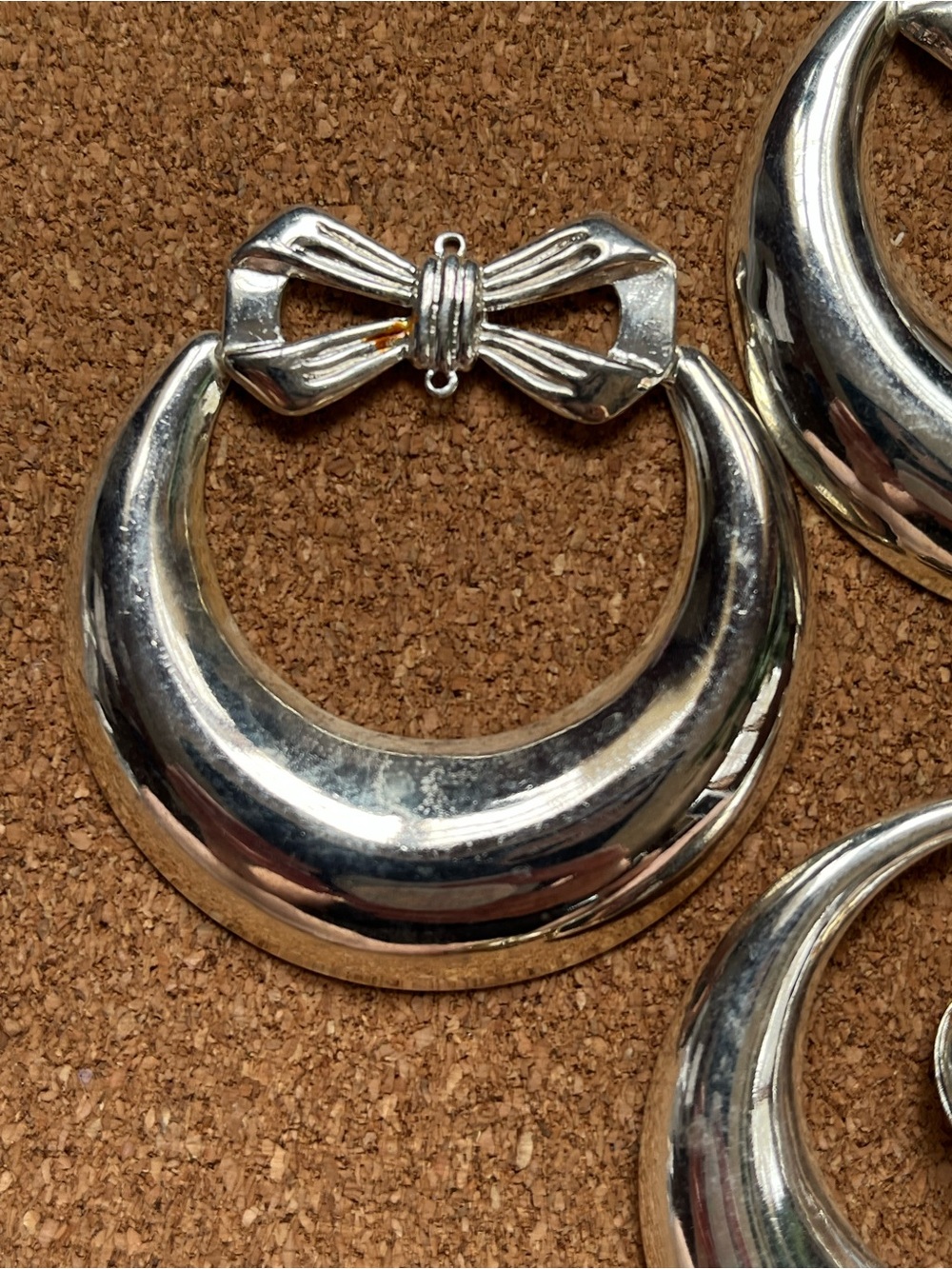 Craft supplies Heart & Bow Charms for ornaments or jewelry - Picture 4 of 8